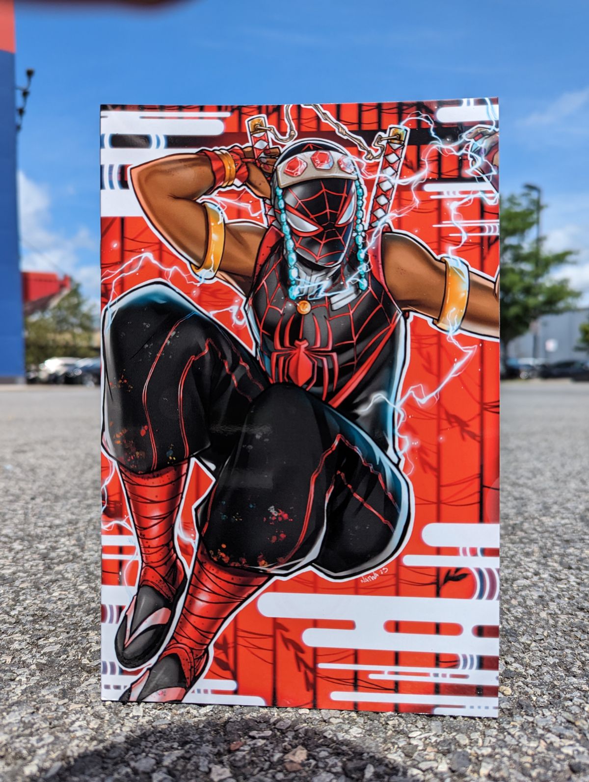 Miles x Tengan Demon slayer Natwa book
