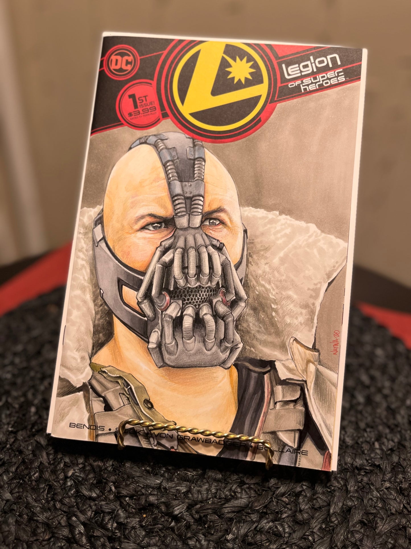 Legion of super hero’s #1 original art sketch cover