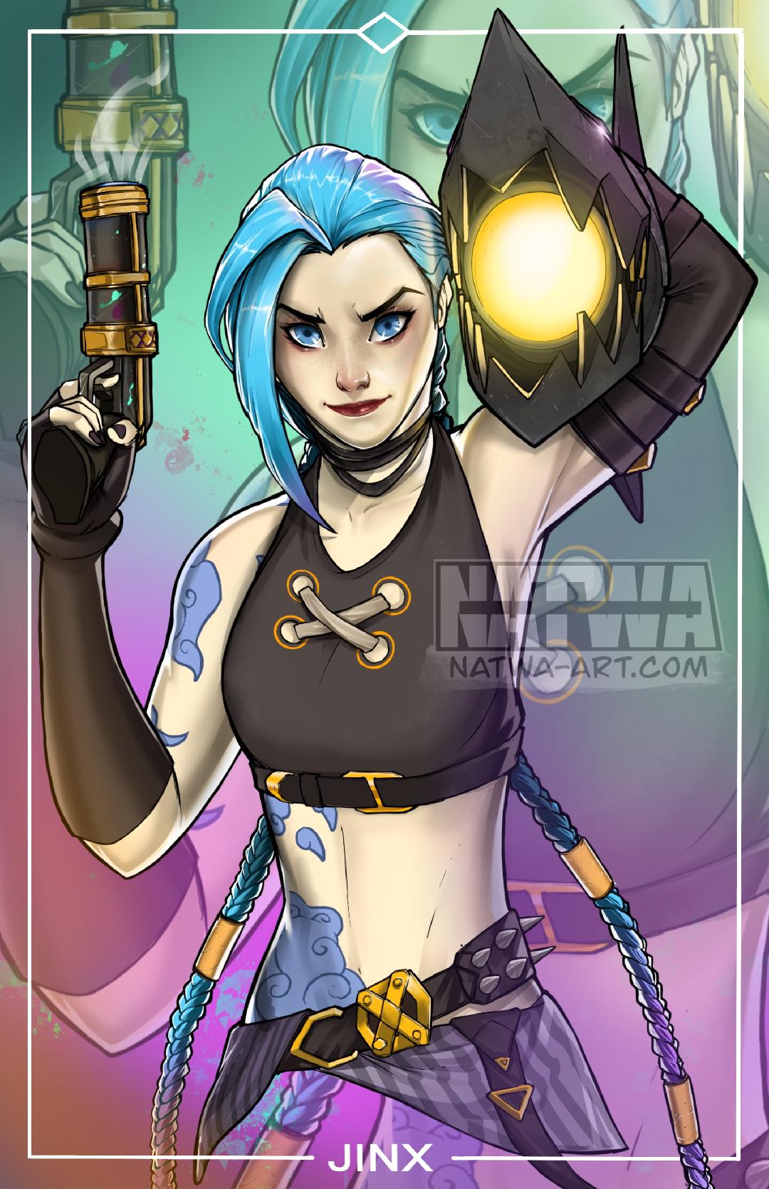 Jinx 11'' x 17'' print