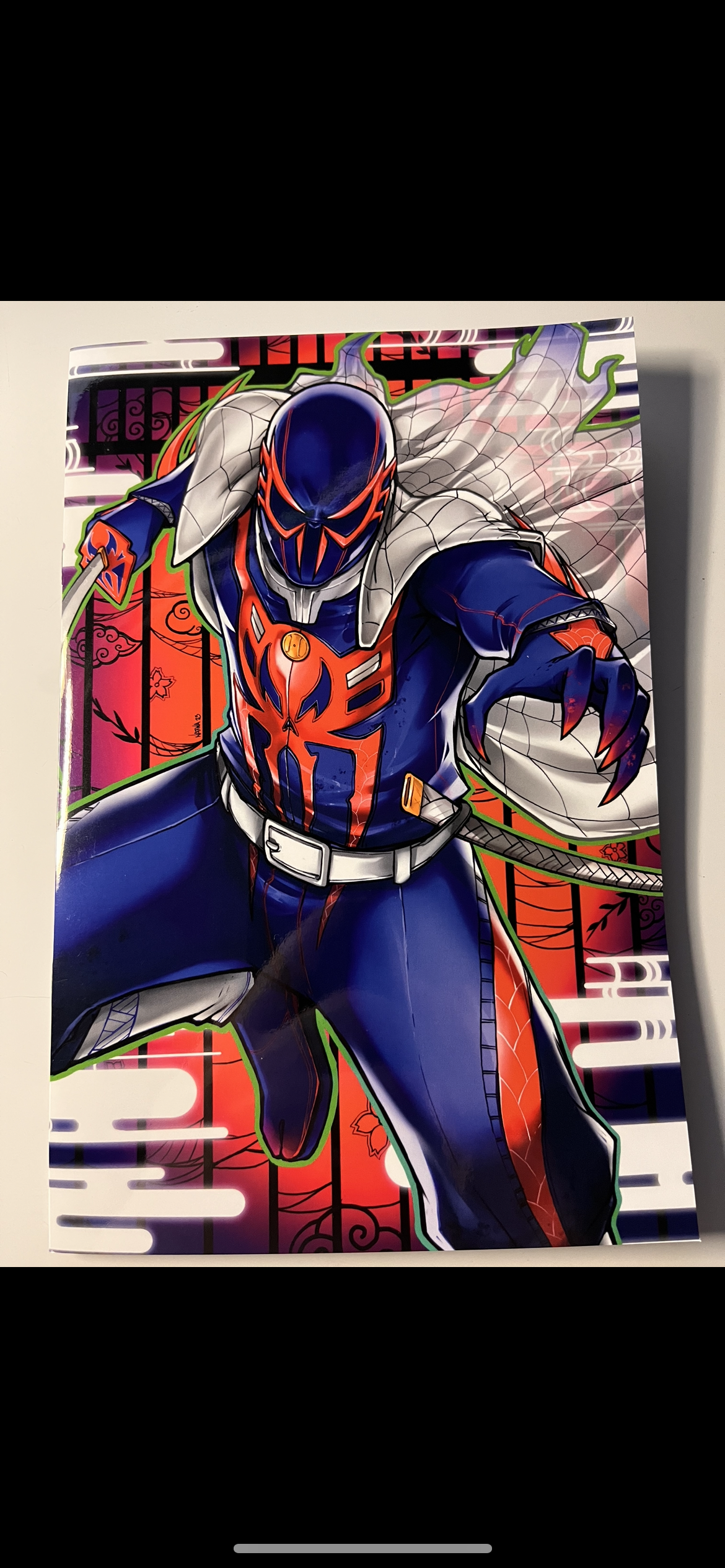 Spider-Man 2099 x Demon slayer Natwa art book