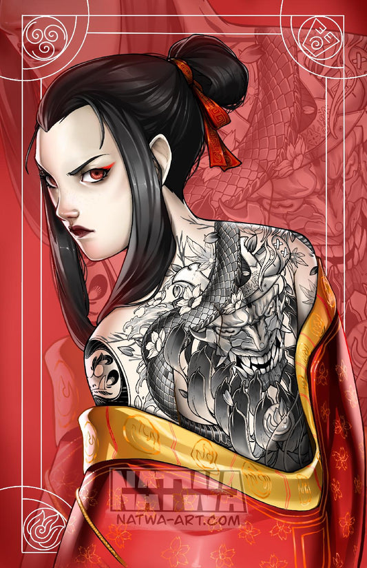 Azula 11'' x 17'' print