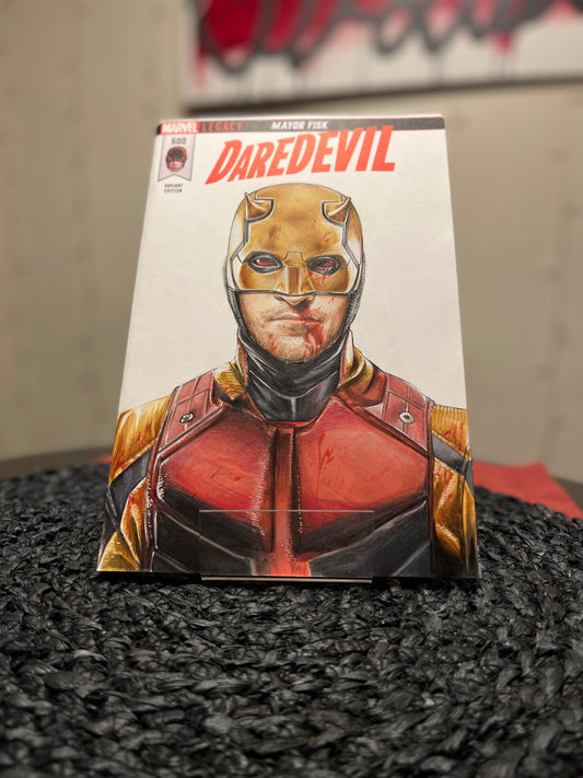 Daredevil #600 original art sketch cover